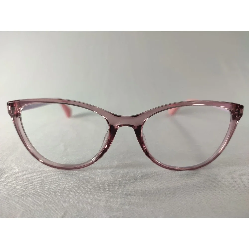 Miraflex‎ MF 4010 L358 Translucent Pink Purple Cat Eye Eyeglass Frames 51-16-135